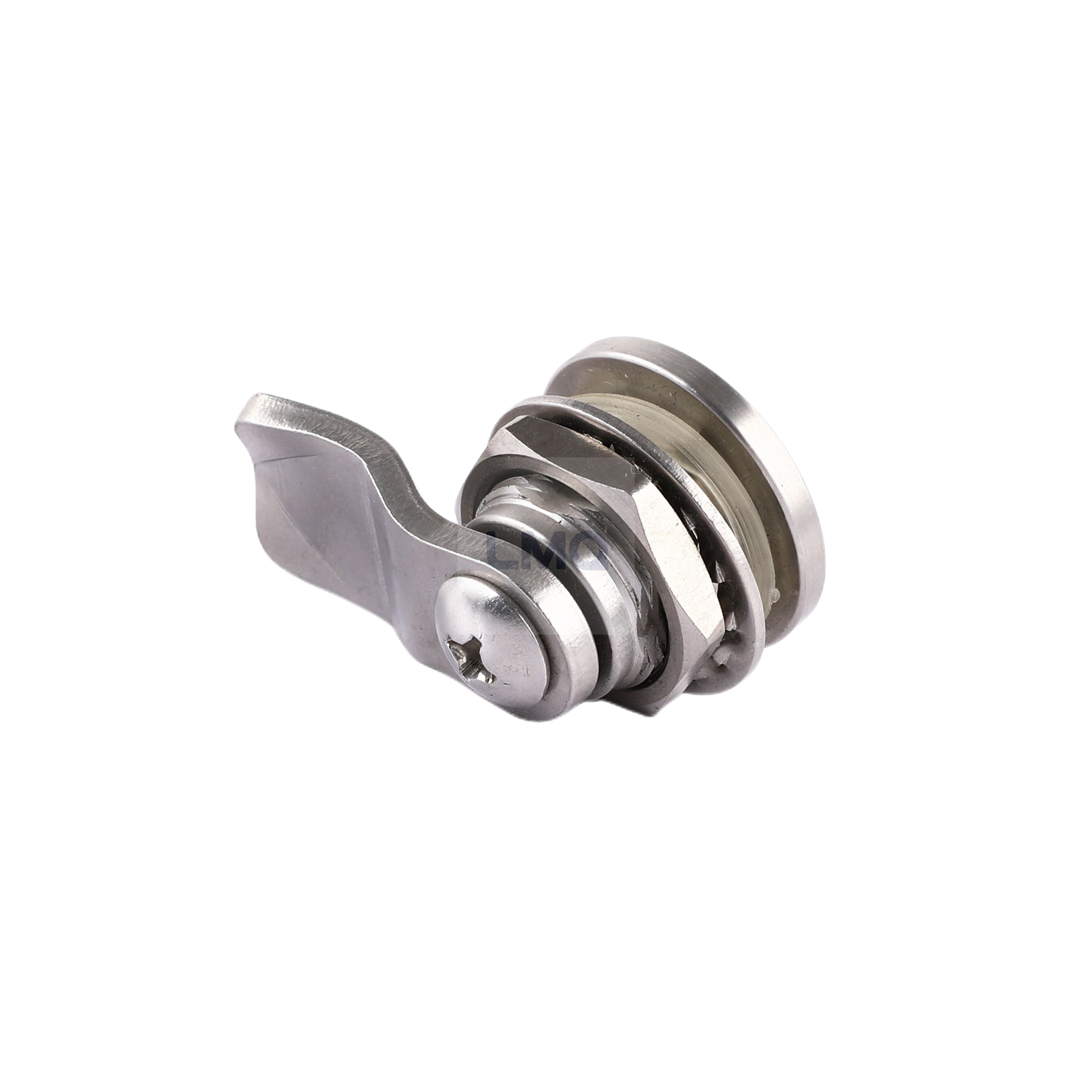 LJS20 Compression Latch, Fixed Grip Range, Stainless Steel AISI304