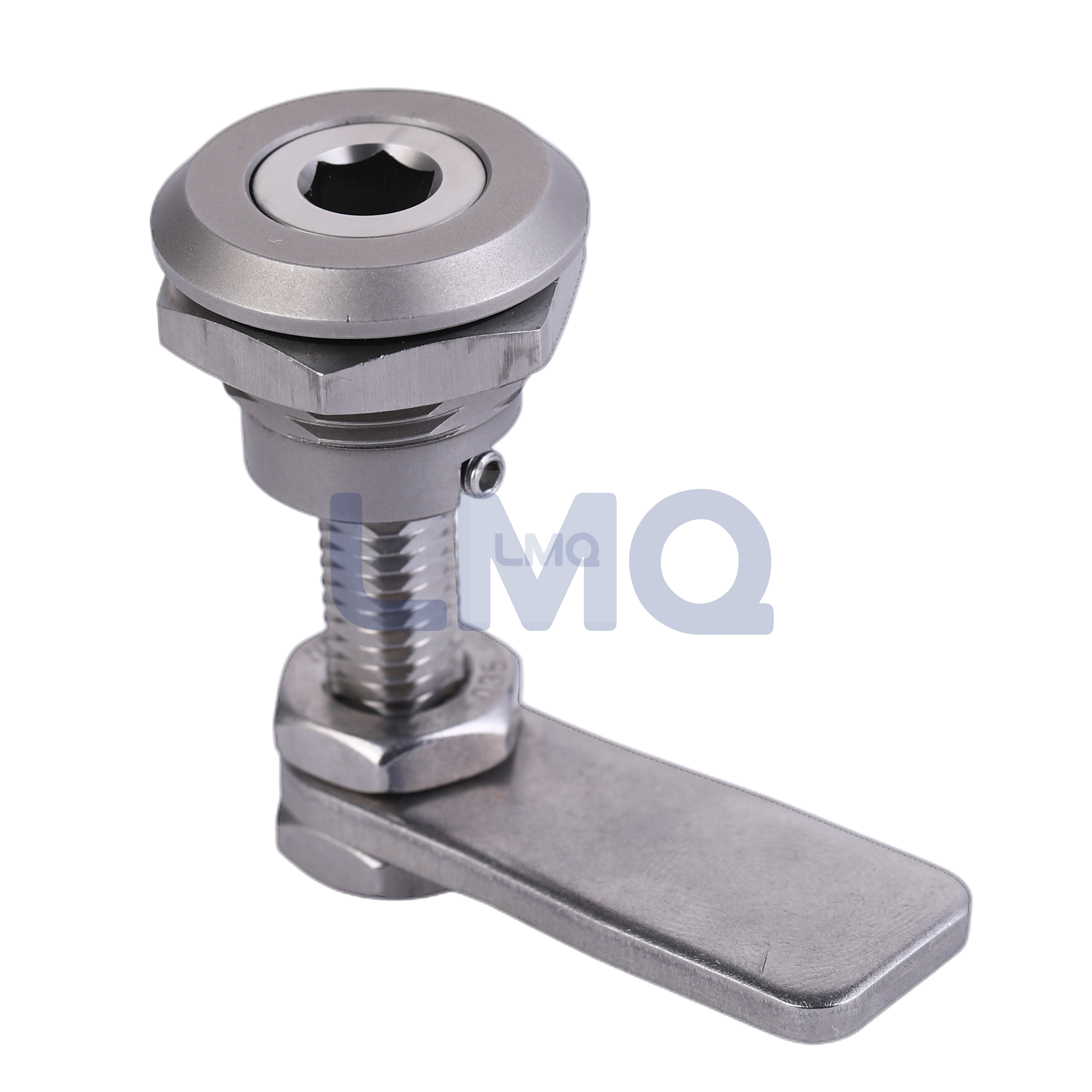 ZS12 Quarter Turn Lock, AISI 304 Stainless Steel Cabinet Lock