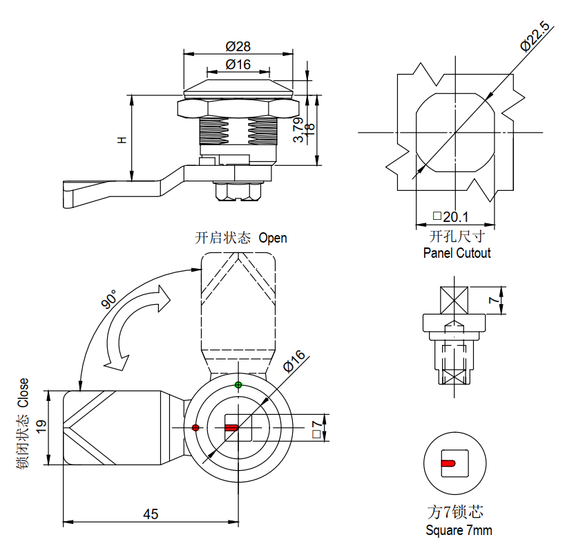 ZS06 DRAWING SUZHOU INGESHENG LOCK CO., LTD.