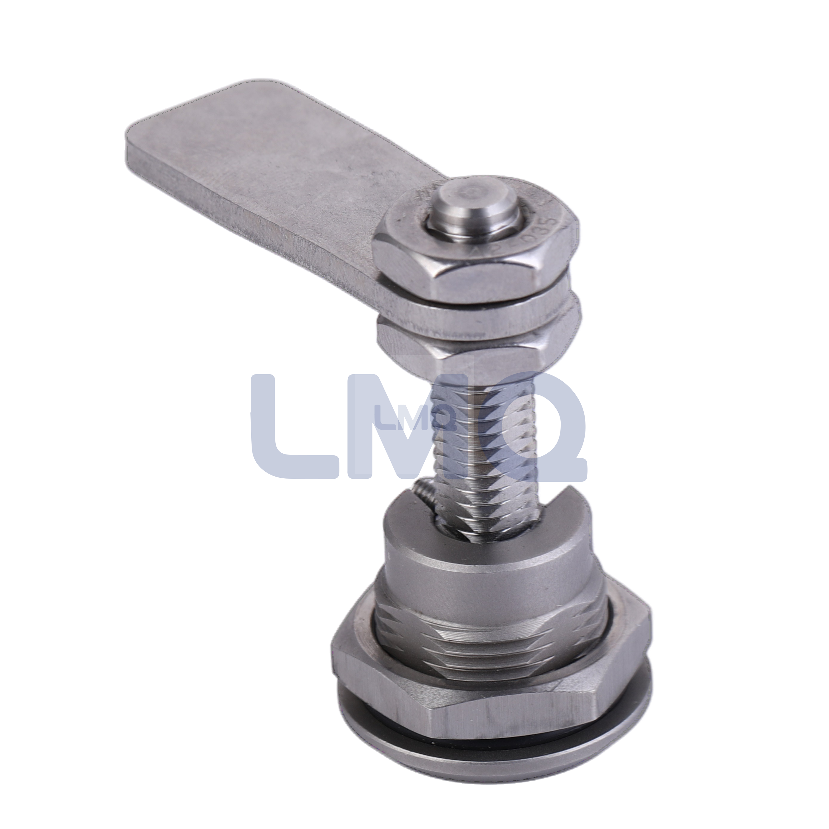 ZS12 Quarter Turn Lock, AISI 304 Stainless Steel Cabinet Lock