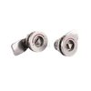 LJS20 Compression Latch, Fixed Grip Range, Stainless Steel AISI304