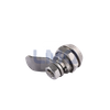 ZS05 Mini Quarter Turn Lock for Light Box and Cabinet, Stainless Steel AISI 316 304