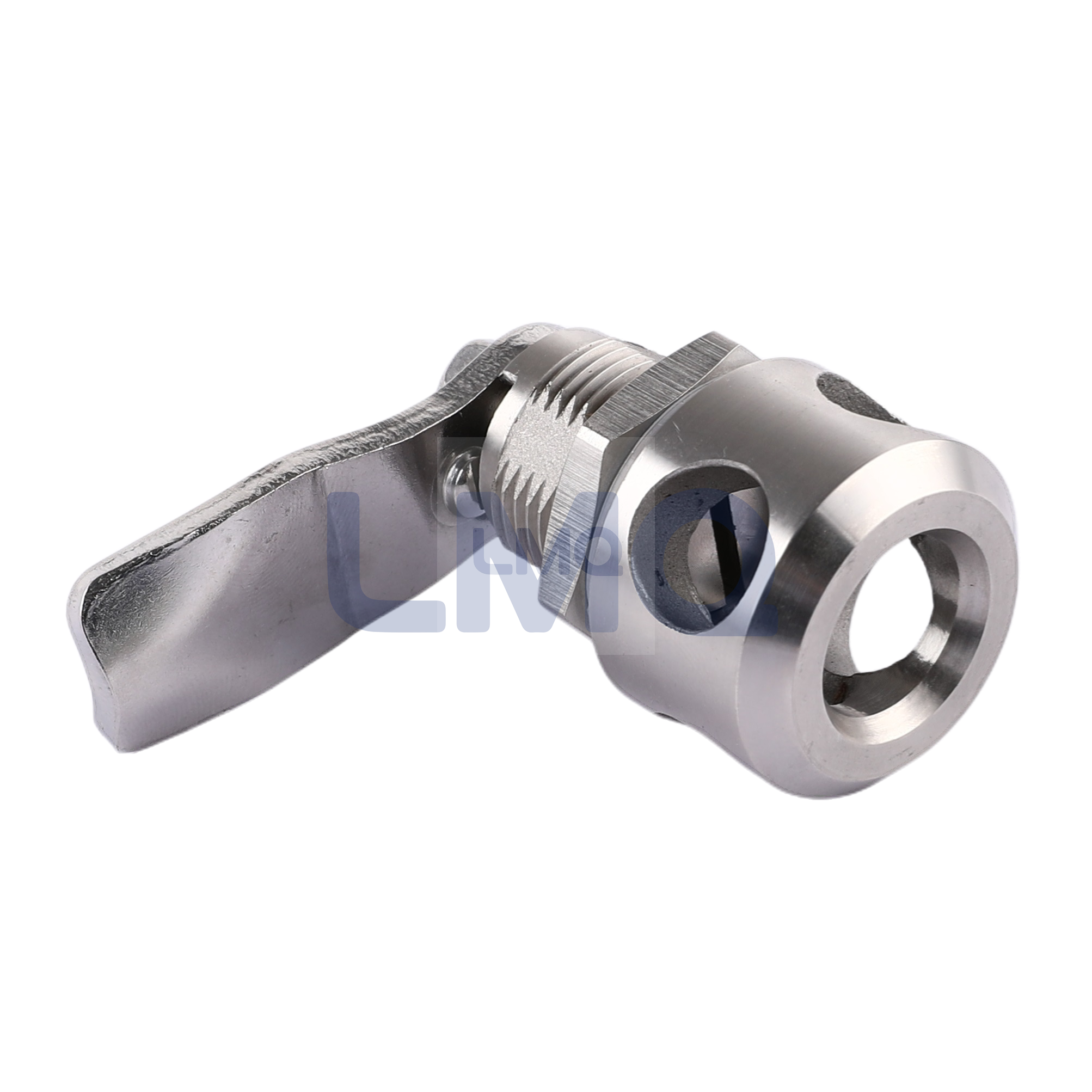 ZS07 Full Stainless Steel Quarter-Turn Lock, Housing with 4 Padlock Holes, AISI316